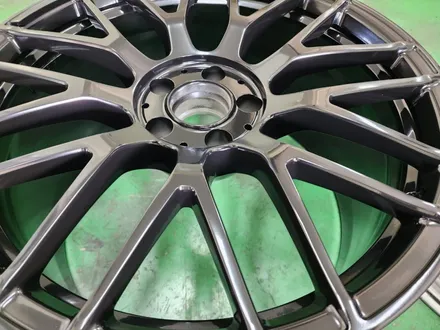 대구 자동차 휠복원 휠도색 휠수리-[벤츠CLS63AMG 순정휠 블랙반무광 색상 휠도색]대구 자동차 휠 / 대구 동구 동호동