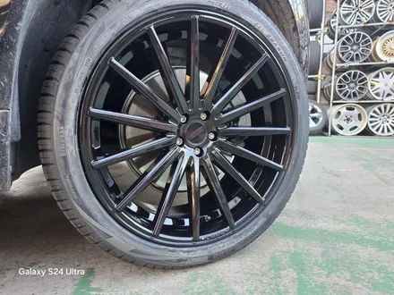 대구 자동차 휠복원 휠도색 휠수리 - [볼보 XC90 보센 22인치 블랙유광 휠복원] 대구 자동차 휠 / 대구 동구 동호동
