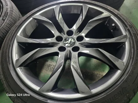 대구 자동차 휠복원 휠도색 휠수리 - [푸조 RCZ 순정 19인치 건메탈 휠복원] 대구 자동차 휠 / 대구 동구 동호동