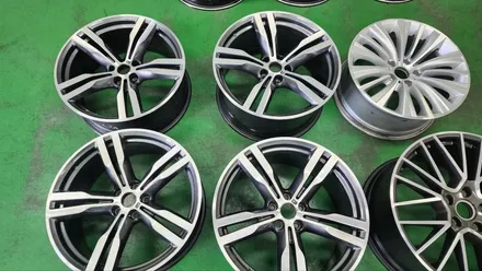 대구 휠복원-[BMW 6GT 순정 다이아몬드 컷팅 투톤휠 휠수리]휠도색/대구 자동차 휠 / 대구 동구 동호동