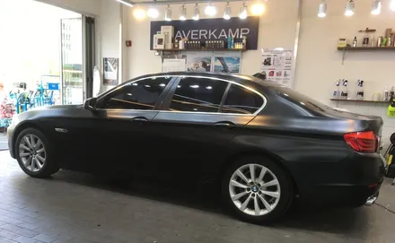성동구랩핑☆BMW 5시리즈 에이버리 싸틴블랙 전체랩핑 ☆중구전체랩핑, 왕십리랩핑, 행당동랩핑, 종로랩핑, bmw랩핑 / 서울 성동구 상왕십리동