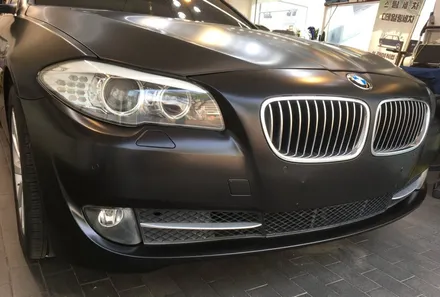 성동구랩핑☆BMW 5시리즈 에이버리 싸틴블랙 전체랩핑 ☆중구전체랩핑, 왕십리랩핑, 행당동랩핑, 종로랩핑, bmw랩핑 / 서울 성동구 상왕십리동