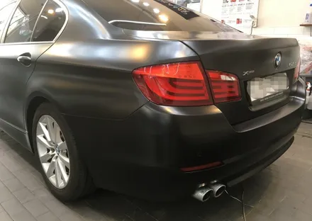 성동구랩핑☆BMW 5시리즈 에이버리 싸틴블랙 전체랩핑 ☆중구전체랩핑, 왕십리랩핑, 행당동랩핑, 종로랩핑, bmw랩핑 / 서울 성동구 상왕십리동