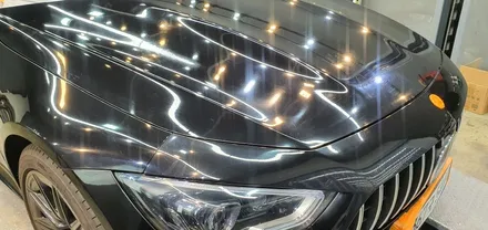시흥 정왕동 광택 유리막코팅 벤츠gt43 amg 정석으로 시공 / 시흥, 매화, 은
