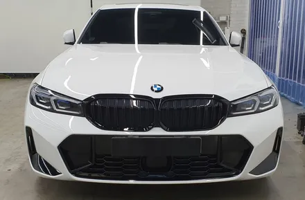 부천 차량 광택 BMW320i 스크래치 제거 후 살아난 광도 / 시흥, 매화, 은