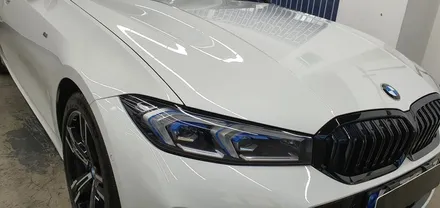 부천 차량 광택 BMW320i 스크래치 제거 후 살아난 광도 / 시흥, 매화, 은