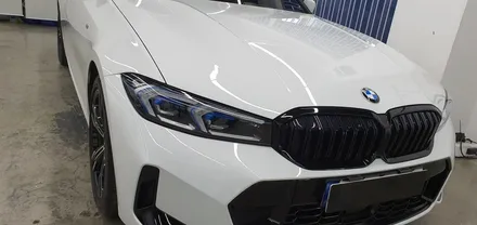 부천 차량 광택 BMW320i 스크래치 제거 후 살아난 광도 / 시흥, 매화, 은