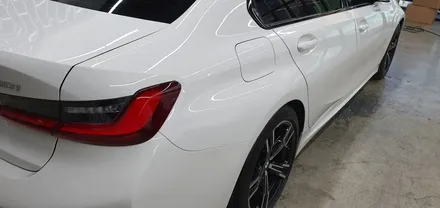 부천 차량 광택 BMW320i 스크래치 제거 후 살아난 광도 / 시흥, 매화, 은