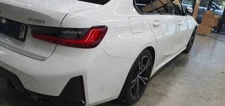부천 차량 광택 BMW320i 스크래치 제거 후 살아난 광도 / 시흥, 매화, 은