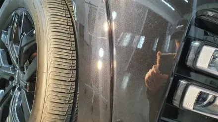 모하비 광택 접촉 사고보험처리 흠집 부분광택으로 복원 시공 / 시흥, 매화, 은