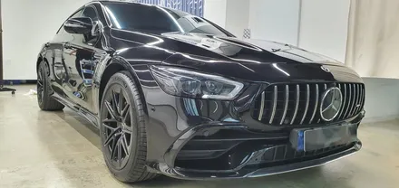 시흥 정왕동 광택 유리막코팅 벤츠gt43 amg 정석으로 시공 / 시흥, 매화, 은