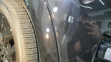 모하비 광택 접촉 사고보험처리 흠집 부분광택으로 복원 시공 / 시흥, 매화, 은