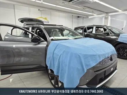 르노 세닉 전기차 레인보우 IS200 신차 썬팅 시공 후기 / 부산 금정구 부곡동