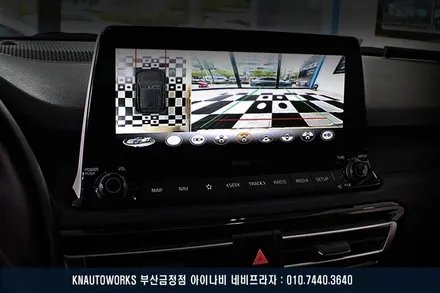셀토스 자동차 360도 항공뷰를 위한 3D 어라운드뷰 옵션 튜닝 작업 / 부산 금정구 부곡동