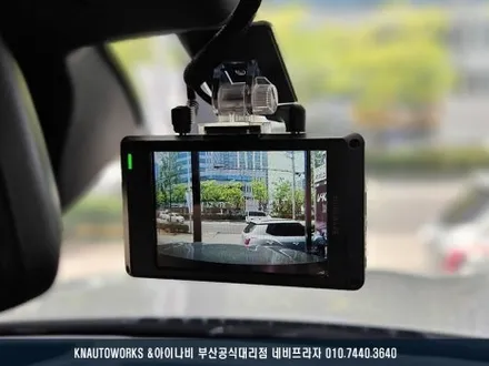 BMW X5 고장난 순정 블랙박스를 대신할 아이나비 Z9000 블박 장착 / 부산 금정구 부곡동