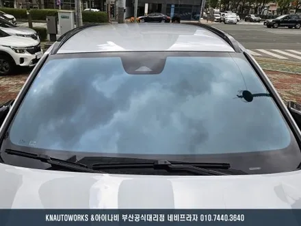 그랑 콜레오스 글라스틴트 레이니블루 윈도우틴팅 필름지, 부산 신차 썬팅 전체 시공 / 부산 금정구 부곡동