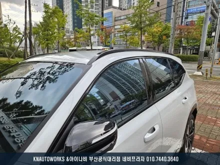 그랑 콜레오스 글라스틴트 레이니블루 윈도우틴팅 필름지, 부산 신차 썬팅 전체 시공 / 부산 금정구 부곡동