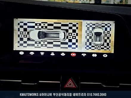 신형 니로 하이브리드 3D 360 어라운드뷰 서라운드뷰 순정 모니터 연동 작업 / 부산 금정구 부곡동