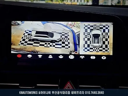 신형 니로 하이브리드 3D 360 어라운드뷰 서라운드뷰 순정 모니터 연동 작업 / 부산 금정구 부곡동