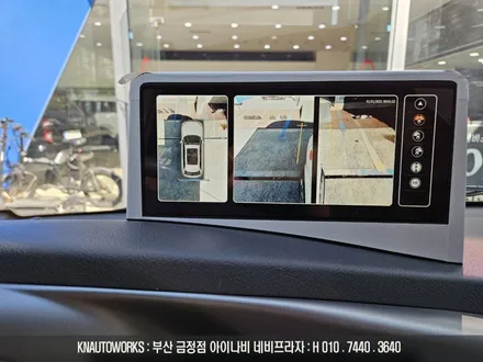 봉고3 전기 탑차에 3D 플러스뷰 4채널 블랙박스 연동되는 어라운드뷰 시공기 / 부산 금정구 부곡동