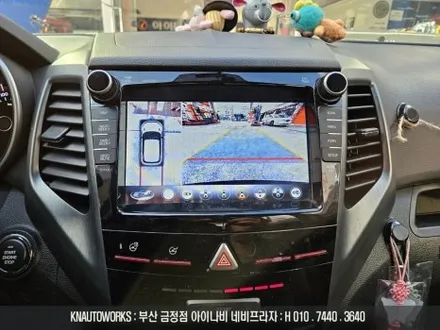 티볼리 사제 8인치 네비게이션 매립 차량에, 3D 어라운드뷰 옵션 튜닝 / 부산 금정구 부곡동