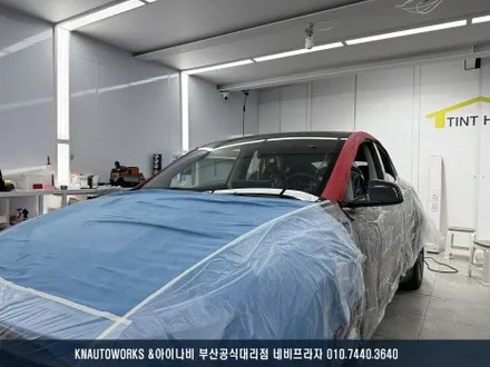 테슬라 모델Y 신차, 검수, 테라룩스 IR 썬팅, PPF, 코팅 풀 케어 작업기 / 부산 금정구 부곡동