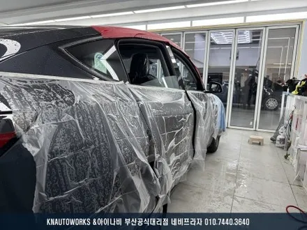 테슬라 모델Y 신차, 검수, 테라룩스 IR 썬팅, PPF, 코팅 풀 케어 작업기 / 부산 금정구 부곡동