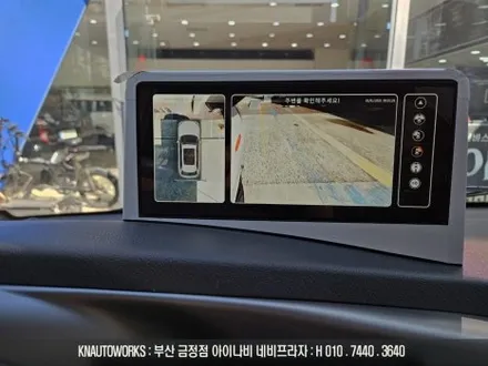 봉고3 전기 탑차에 3D 플러스뷰 4채널 블랙박스 연동되는 어라운드뷰 시공기 / 부산 금정구 부곡동