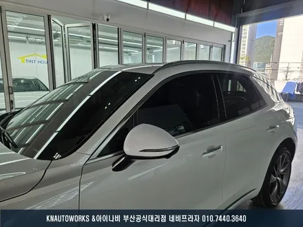부산 제네시스 GV70 테라룩스IR 전체 썬팅 시공 및 유리막 코팅, 피톤치드 향균 탈취 작업 / 부산 금정구 부곡동