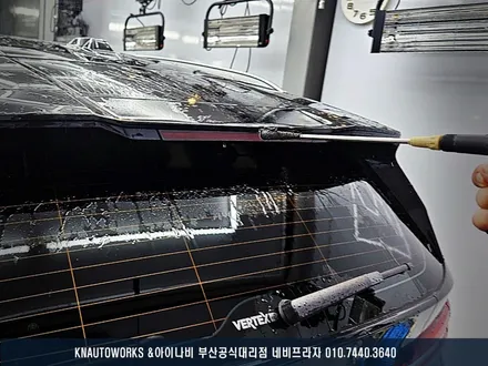 반짝 반짝 광 살아나는 BMW X3 유리막 유리발수 타이어 코팅 풀 시공 / 부산 금정구 부곡동