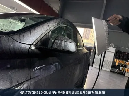 테슬라 모델Y 신차, 검수, 테라룩스 IR 썬팅, PPF, 코팅 풀 케어 작업기 / 부산 금정구 부곡동