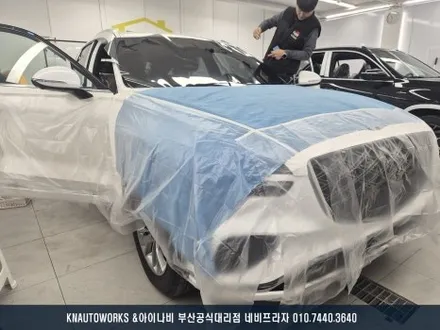 제네시스 GV70 신차 썬팅, 레이노 F95 필름 시공으로 최상급 열차단 완성! / 부산 금정구 부곡동