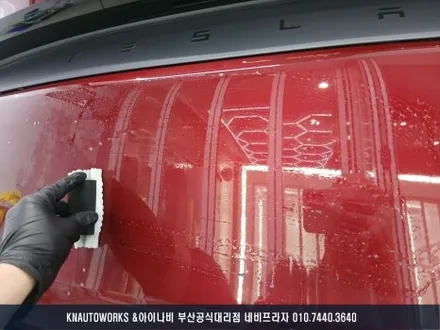 첫 테슬라 라이프! 모델Y 3M 크리스탈 신차패키지 작업기 / 부산 금정구 부곡동