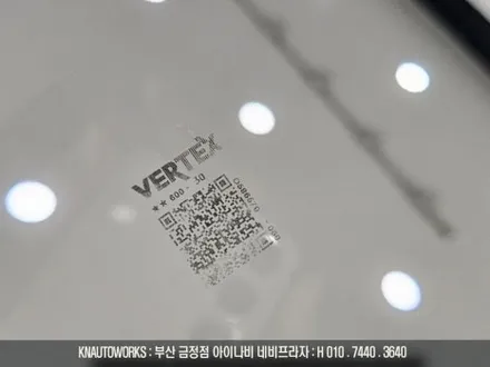 제네시스GV80 신차 루마 버텍스 600 썬팅 필름 전측후면 시공 / 부산 금정구 부곡동