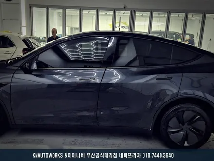 테슬라 모델Y 신차 썬팅은 이렇게! 솔라가드 볼텍스IR 필름으로 깔끔 시공 / 부산 금정구 부곡동
