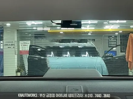 부산 렉서스 LS300H 전후방 FHD 블랙박스 아이나비 S1000 설치 / 부산 금정구 부곡동