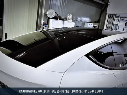 테슬라 모델Y 레이노 F95 신차 윈도 틴팅, 전면 27% 측후면 12% 완벽한 썬팅 농도 조합 / 부산 금정구 부곡동