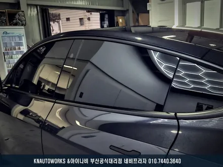 테슬라 모델Y 신차 썬팅은 이렇게! 솔라가드 볼텍스IR 필름으로 깔끔 시공 / 부산 금정구 부곡동