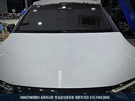 벤츠 EQE 자동차 신차 윈도우 틴팅 필름 , 후퍼옵틱 프나세 열차단 썬팅 시공 / 부산 금정구 부곡동