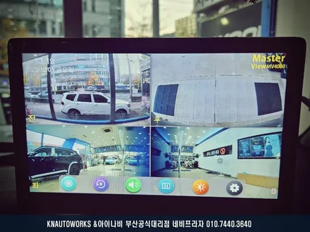 봉고 4채널 영상 기록 서하디지털 마스터뷰 블랙박스 설치 작업 / 부산 금정구 부곡동