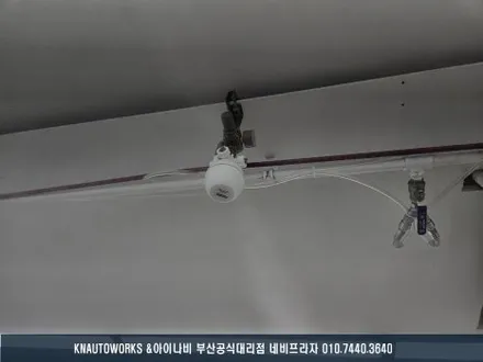 부산 제네시스 GV70 테라룩스IR 전체 썬팅 시공 및 유리막 코팅, 피톤치드 향균 탈취 작업 / 부산 금정구 부곡동