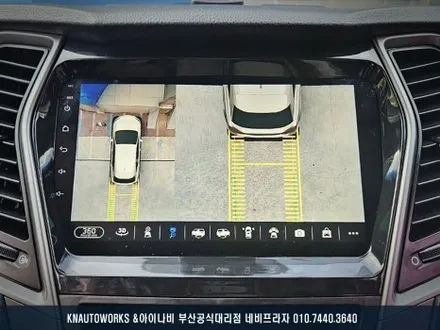 부산 싼타페DM 안드로이드 올인원 / 3D 어라운드뷰 설치 작업 / 부산 금정구 부곡동