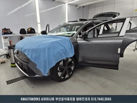 르노 세닉 전기차 레인보우 IS200 신차 썬팅 시공 후기 / 부산 금정구 부곡동