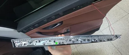 출장시공? BMW 5시리즈 F10 엠비언트 중고차 삿는데 한쪽이 안들어온다?? / 대구,구미