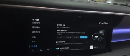 글로우팩토리 대구 팰리세이드 LX3 순정 엠비언트 활성화 할쭐아는곳 아세요? / 대구,구미