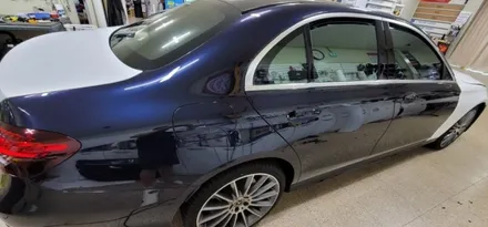 benz E350 amg-line 전체랩핑 하다 뒈질뻔!!!!아이고 허리야!!!! / 대구,구미
