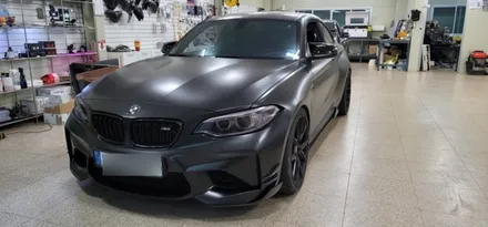 BMW M2 차량 라이트필름으로 이런 포스가 나온다꼬?? / 대구,구미