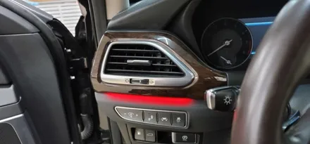 제네시스 EQ900 엠비언트 없는 차량에 비노출엠비언트로 시공하면 우째되는 아니~?[대구엠비언트] / 대구,구미