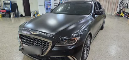 제네시스 G80(DH) 랩핑(루프스킨) 하고나서 관리못하믄 요래됩니데이~~ / 대구,구미