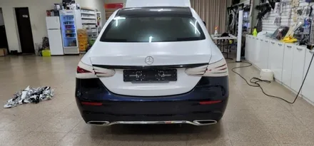 benz E350 amg-line 전체랩핑 하다 뒈질뻔!!!!아이고 허리야!!!! / 대구,구미